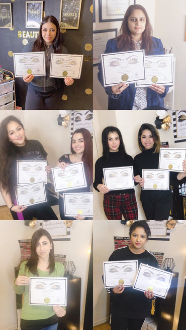 Lash Extensions Masterclass 1:1 Training