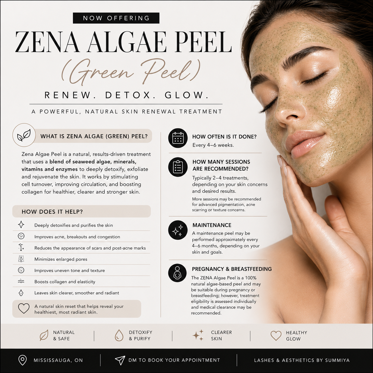 ZENA Algae Peel (Green Peel)